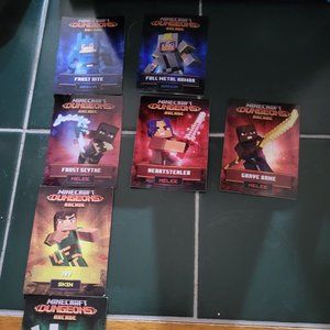 7 minecraft dungeons arcade cards